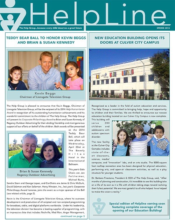 HelpLine Spring 2014