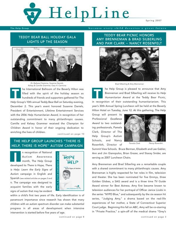 HelpLine Spring 2007