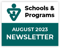 Schools & Programs August 2023 Newsletter