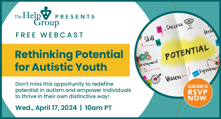 Rethinking Potential for Autistic Youth webinar April 2024