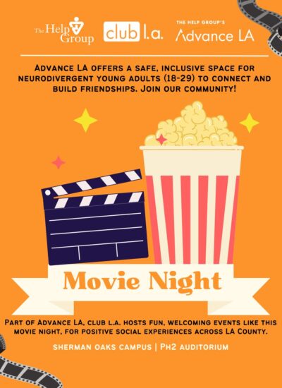 club la Movie Night Instagram Post