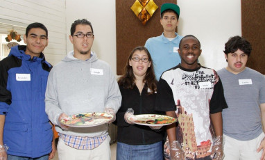 Thanksgiving Feast at Bridgeport Vocational Education Center